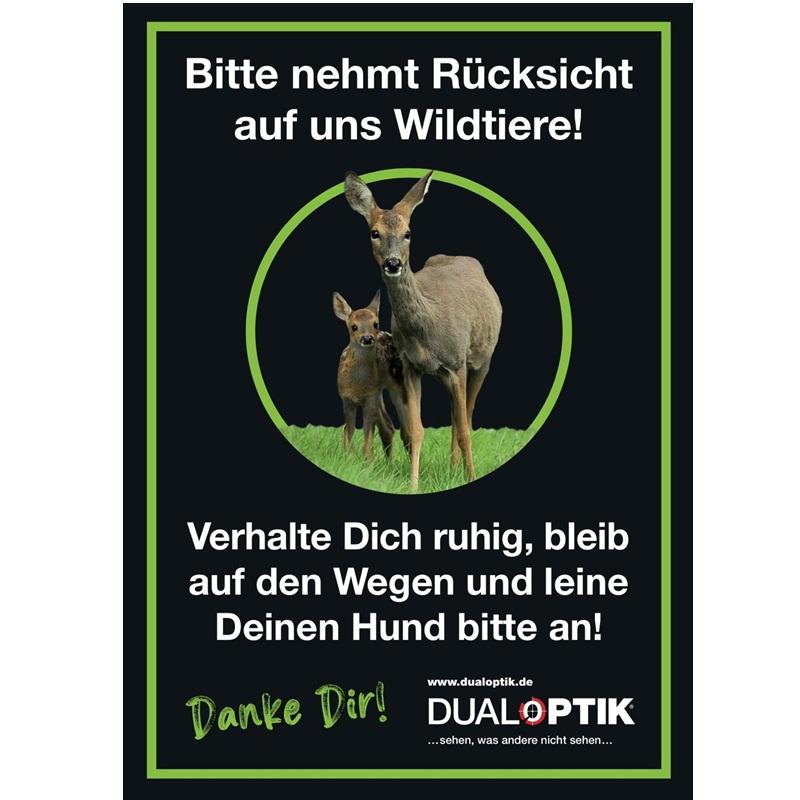 Hinweisschild-Ruecksicht-auf-Wildtiere!
