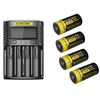 Nitecore-Akku-Bundle-UM4 USB-Ladegeraet-+-4x-16340-950mAh-Akkus